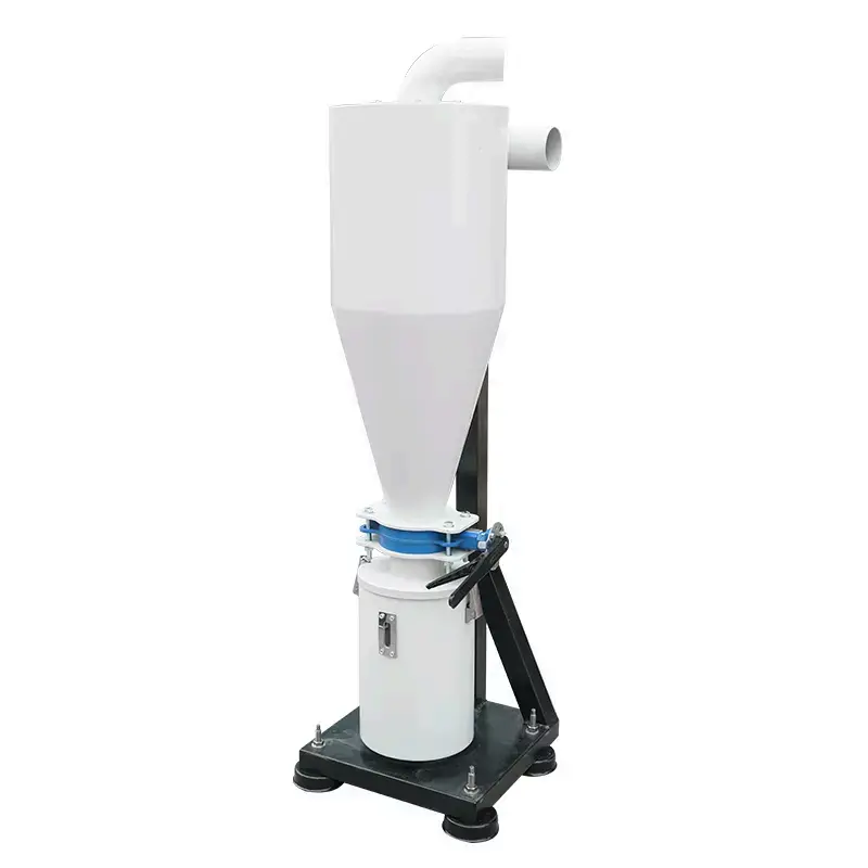 Ciclón separación polvo