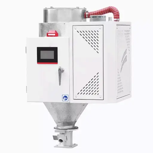 Deshumidificador pequeño sobre tolva