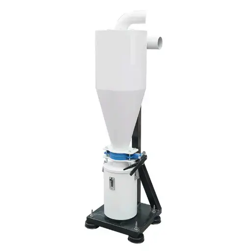 Ciclón separación polvo